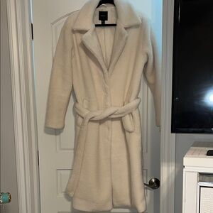 Cream Teddy Jacket